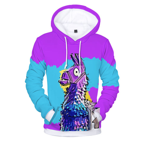 Llama 3D Hoodie